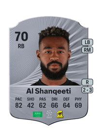 Muhannad Al Shanqeeti Rare 70 OVR