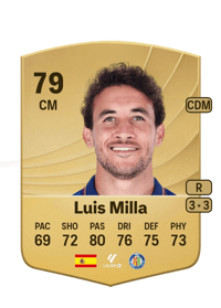 Luis Milla Common 79 OVR