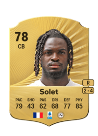 Oumar Solet Rare 78 OVR