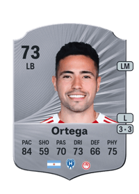 Francisco Ortega Rare 73 OVR