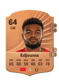 Malcom Edjouma Rare 64 OVR