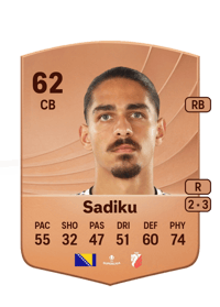 Rijad Sadiku Common 62 OVR