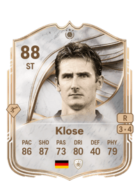 Miroslav Klose Icon 88 OVR