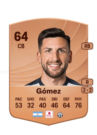 Mariano Gómez Common 64 OVR