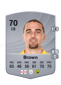Ciaron Brown Common 70 OVR