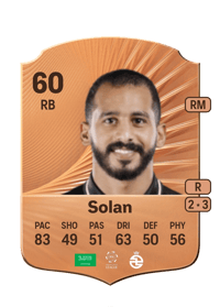 Ramzi Solan Rare 60 OVR