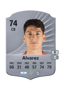 Francisco Álvarez Rare 74 OVR