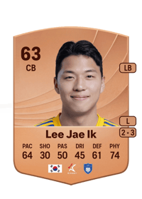 Lee Jae Ik Common 63 OVR
