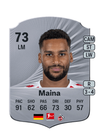 Linton Maina Rare 73 OVR