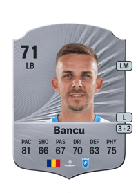 Nicușor Bancu Rare 71 OVR