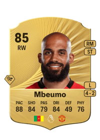 Bryan Mbeumo Rare 85 OVR