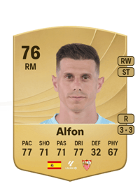 Alfon Common 76 OVR
