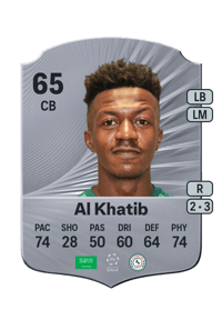 Abdullah Al Khatib Rare 65 OVR