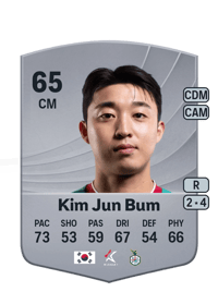 Kim Jun Bum Common 65 OVR