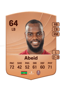 Aly Abeid Common 64 OVR