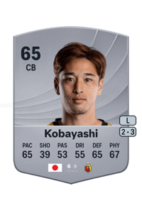 Yuki Kobayashi Common 65 OVR