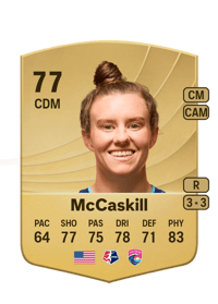 Savannah McCaskill Common 77 OVR