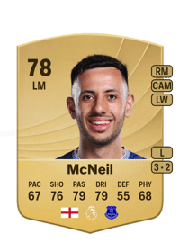 Dwight McNeil Common 78 OVR