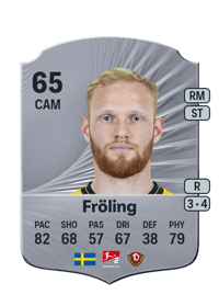 Nils Fröling Rare 65 OVR