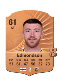 Ryan Edmondson Rare 61 OVR