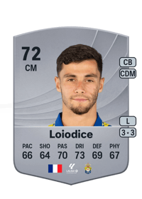 Enzo Loiodice Common 72 OVR