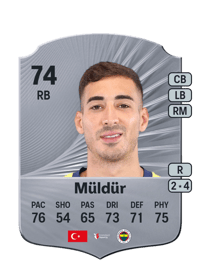 Mert Müldür Rare 74 OVR