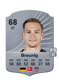 Maximilian Breunig Rare 68 OVR
