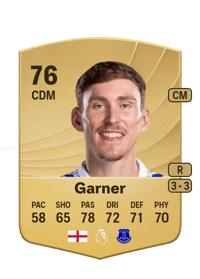 James Garner Common 76 OVR