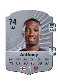 Jaidon Anthony Rare 74 OVR