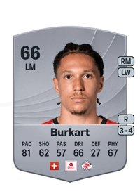 Nishan Burkart Common 66 OVR