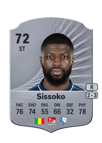Ibrahim Sissoko Rare 72 OVR