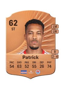 Patrick Rare 62 OVR