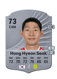 Hong Hyeon Seok Rare 73 OVR