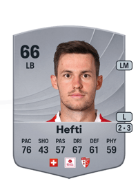 Nias Hefti Common 66 OVR
