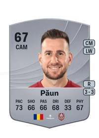 Adrian Păun Common 67 Overall Rating