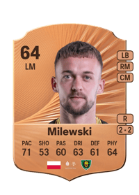 Sebastian Milewski Rare 64 OVR