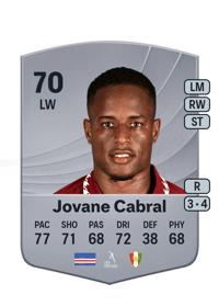 Jovane Cabral Common 70 OVR