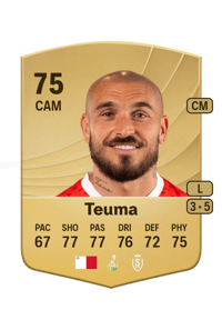 Teddy Teuma Common 75 OVR