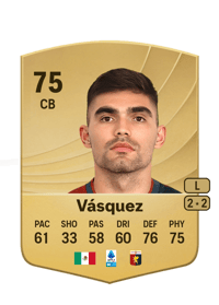 Johan Vásquez Common 75 OVR