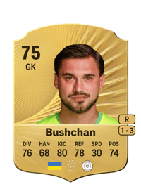 Georgiy Bushchan Rare 75 OVR