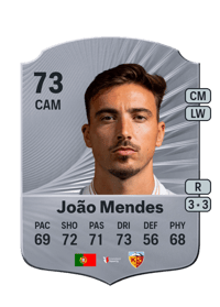 João Mendes Rare 73 OVR