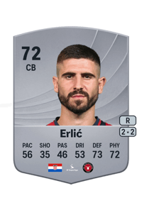 Martin Erlić Common 72 OVR