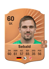 Alexander Sebald Rare 60 OVR