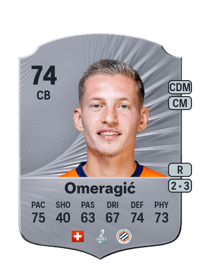 Bećir Omeragić Rare 74 OVR