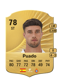 Puado Rare 78 OVR