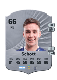 Augusto Schott Rare 66 OVR