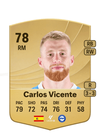 Carlos Vicente Common 78 OVR