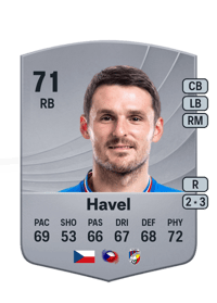 Milan Havel Common 71 OVR