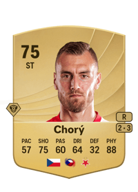 Tomáš Chorý Common 75 OVR