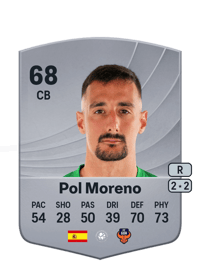 Pol Moreno Common 68 OVR